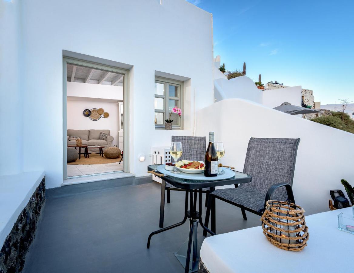 Amazing View Villa Oia With Jacuzzi Exterior foto